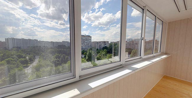 Сколько стоит застеклить балкон 6 метров: остекление пластиком Павловский Посад