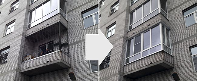 Нужно ли застеклять балкон: преимущества остекления балкона Павловский Посад