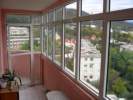 балконное пластиковое окно Павловский Посад